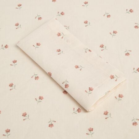 Aldesta Pearl Posy Bud Linen Blend Napkin Set of 4 – Elegant & Soft Dining Essentials
